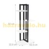 Indoor plant stand black and white flower stand 4-shelf flower ladder