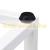 Indoor flower stand white flower staircase with 4 shelves flower stand