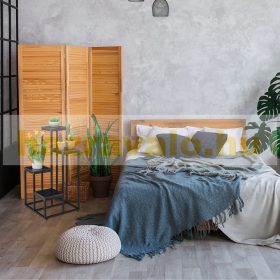   Beltéri virágállvány fekete viráglépcső 4 polccal virágtartó állvány