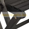 Indoor and outdoor collapsible flower stand in black