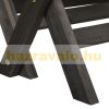 Indoor and outdoor collapsible flower stand in black