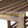 Wooden indoor flower stand flower shelf brown 86x95x29 cm rustic free-standing shelf