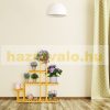 Indoor wooden flower stand XL flower shelf 5-level flower stand with 11 shelves natural 