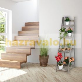   Beltéri fa virágtartó állvány 3 különböző méretben, szürke színben