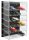 Model car showcase, shelf display cabinet transparent acrylic for 1:24 scale models with tilted shelves with black back