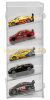 Model car showcase, shelf display cabinet transparent acrylic tower for 1:32 scale models with tilted shelves