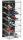 Model car showcase, shelf display cabinet transparent acrylic tower for 1:43 scale models with tilted shelves with black back 