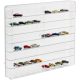 Model car showcase, shelf display cabinet transparent acrylic for 1:87 scale models 50x7x46 cm