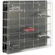 Model car showcase, shelf display cabinet transparent acrylic for 1:43 scale models 50x7.5x46 cm with black back