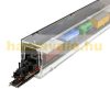 Model railway showcase, shelf display cabinet transparent acrylic showcase segment, 99 cm N black back