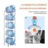 5 szintes ballon tartó állvány vízadagoló ballon tároló 5 db palackhoz