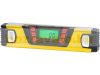 Digital spirit level with protractor function and LCD display 25 cm