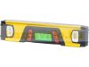 Digital spirit level with protractor function and LCD display 25 cm