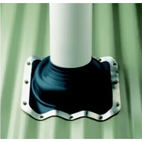   DEKTITE® Ezi-Seal Vízzáró harang Tető csőkivezetés 150-300 csőátmérőhöz 456x456 mm tömítőanyaggal a talpán 