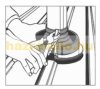 Watertight bell for square element can be opened for pipe diameter 20-125 can be fixed with screws and glue 221x221mm