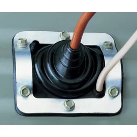   Prémium 3 vízzáró harang 0-35 csőátmérőhöz + 2 kábel 100x100 mm méret csavarokkal és ragasztóval rögzíthető kivitel 