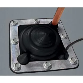   Prémium 5 vízzáró harang 0-35 csőátmérőhöz + 4 kábel 100x100 mm méret csavarokkal és ragasztóval rögzíthető kivitel 