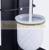 Modern toilet brush and toilet paper holder with newspaper holder matt black 48.5 x 25.5 x 20 cm