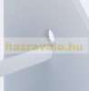 Toilet paper holder narrow cabinet white 78.5 x 20 x 18 cm