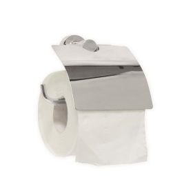   WC-papír tartó fedeles krómozott réz ipari és szállodai kivitel