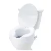WC-magasító ülőke 10 cm-es emelés, 136 kg teherbírás, univerzális, könnyen felszerelhető megoldás