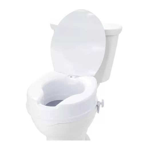 WC-magasító ülőke 10 cm-es emelés, 136 kg teherbírás, univerzális, könnyen felszerelhető megoldás