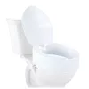 WC-magasító ülőke 15 cm-es emelés, 136 kg teherbírás, univerzális, dupla rögzítésű toalettmagasító fedéllel