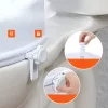 WC-magasító ülőke 15 cm-es emelés, 136 kg teherbírás, univerzális, dupla rögzítésű toalettmagasító fedéllel