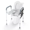 WC-ülőke emelő univerzális WC magasító 7 fokozatban állítható magasság, puha párnázott ülőfelülettel, 158,7 kg teherbírás