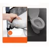 WC-ülőke emelő univerzális WC magasító 7 fokozatban állítható magasság, puha párnázott ülőfelülettel, 158,7 kg teherbírás