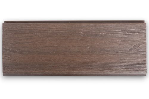 Knotted WPC wall cladding Woodlook Co-Grain fence element N+F 400 cm long Palisander fence element fence board The price is per meter!