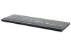 Knotted WPC fence slat Woodlook Emboss N+F fence element 180 cm long Anthracite fence board