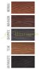 Knotted WPC fence slat Woodlook Emboss N+F fence element 180 cm long Anthracite fence board