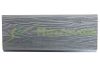 Knotted WPC fence slat Woodlook Emboss N+F fence element 180 cm long Graphite gray fence board