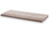 Knotted WPC fence slat Woodlook Emboss N+F fence element 180 cm long Mahogany fence board