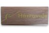Knotted WPC fence slat Woodlook Emboss N+F fence element 180 cm long Mahogany fence board