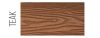 WPC kerítésléc Woodlook Emboss kerítéselem 180 cm hosszú Teak kerítéselem kerítés deszka