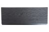Knotted WPC fence slat Woodlook Emboss N+F fence element 290 cm long Anthracite fence board