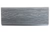 Knotted WPC fence slat Woodlook Emboss N+F fence element 290 cm long Graphite gray fence board