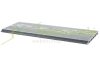 Knotted WPC fence slat Woodlook Emboss N+F fence element 290 cm long Graphite gray fence board