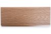 Knotted WPC fence slat Woodlook Emboss N+F fence element 400 cm long Merbau fence board