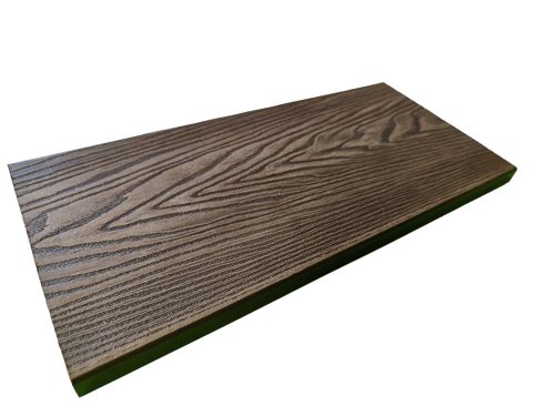 WPC fence slat Woodlook Ideal fence element 290 cm long Mahogón fence element