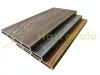  WPC kerítésléc Woodlook Ideal kerítéselem 400 cm hosszú Antracit kerítéselem 