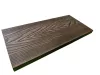  WPC kerítésléc Woodlook Ideal kerítéselem 400 cm hosszú Antracit kerítéselem 