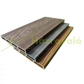   WPC kerítésléc Woodlook Ideal kerítéselem 580 cm hosszú Grafit kerítéselem