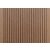 WPC padlólap 3 méteres szál 2,5*14*300cm, Fahatású indiai teak burkolat Matt, csúszásmentes felület
