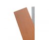 WPC kerítésléc 110 cm hosszú Merbau vörösesbarna kerítéselem