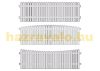 WPC fence slats contain 100 WPC fence fence elements