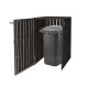 WPC Garden bin storage bin storage bin for 1 80-240 liter bin anthracite 