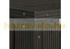 WPC Garden bin storage bin storage bin for 2 80-240 liter bins, anthracite